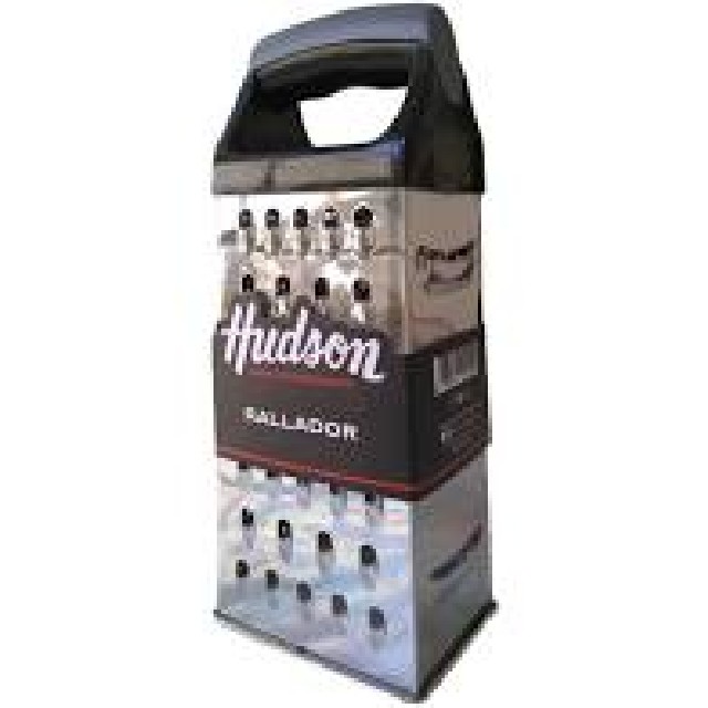 RALLADOR 4 CARAS ACERO HUDSON