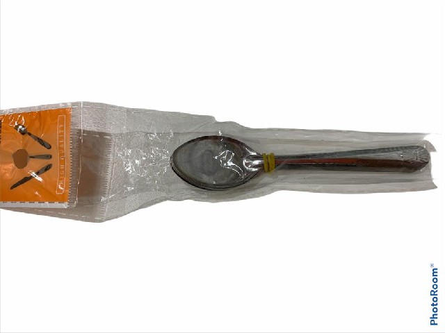 CUCHARA ACERO 11CM  X12