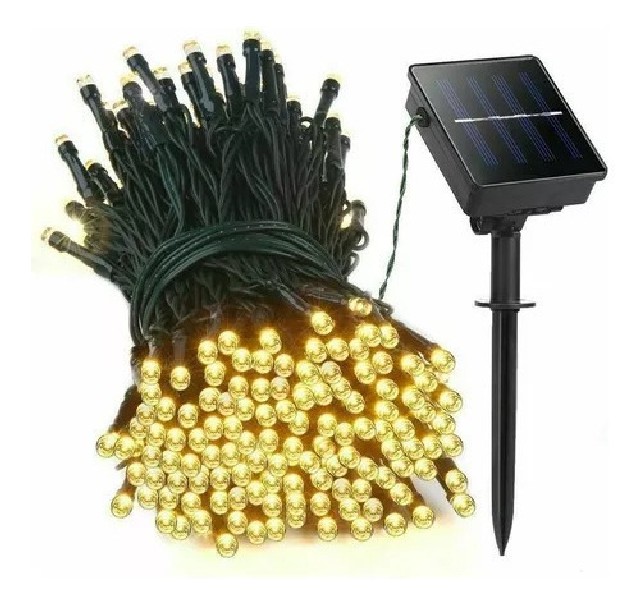 100  LUCES LED SOLAR CALIDA