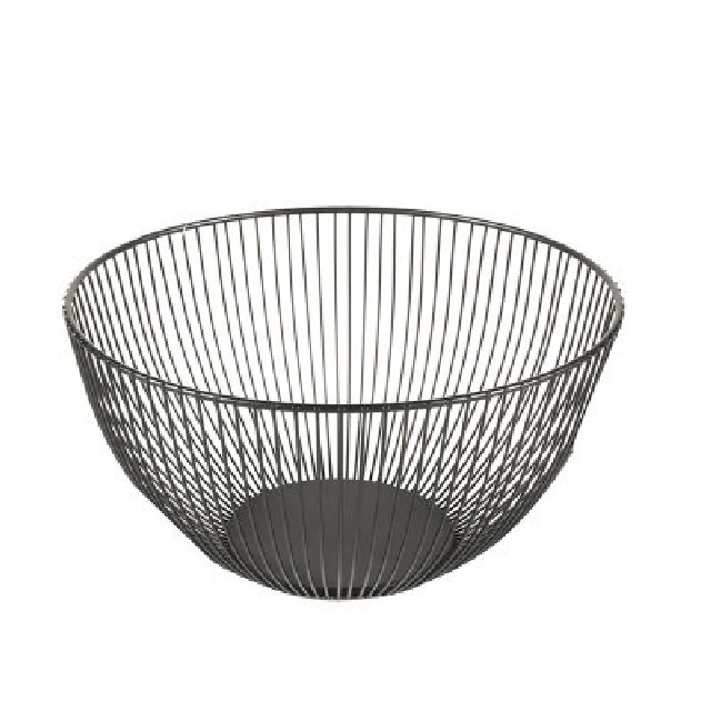 FRUTERA 25 X 13 CM NEGRO