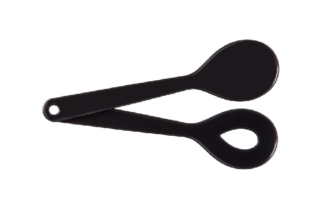 CUCHARAS ENSALADERA NEGRO
