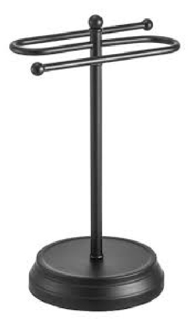 TOALLERO DE MESA S NEGRO