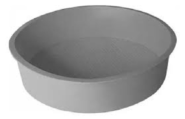27 CM MOLDE TORTA SILICONA